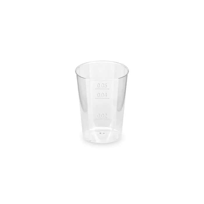 Hlavný obrázok produktu Kelímek krystal 2 cl / 4 cl / 5 cl [40 ks]