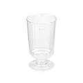 Pohárik kryštál (PS) na stopke priemer 51mm 0,1L [15 ks]
