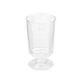 Pohárik kryštál (PS) na stopke priemer 51mm 0,1L [15 ks]