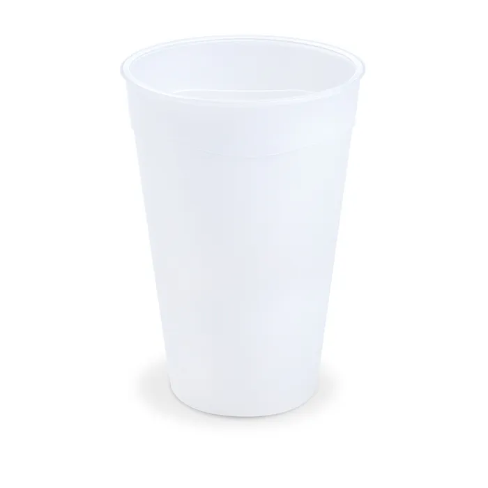 Hlavný obrázok produktu Kelímek (PP) opakovaně použitelný průhledný průměr 90mm 0,4L [12 ks]