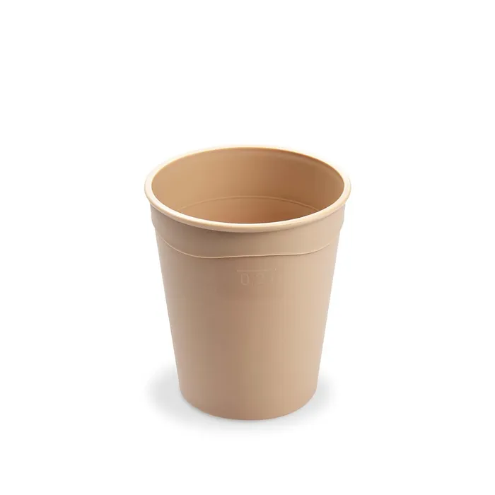 Hlavný obrázok produktu Kelímek (PP) vratný krémový průměr 80mm 0,2L [10 ks]