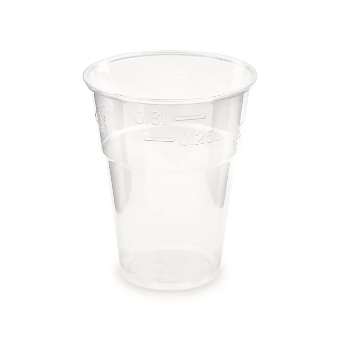 Hlavný obrázok produktu Kelímek průhledný 0,3 l (PLA) -BIO- (průměr 85 mm) [10 ks]