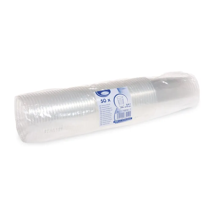 Hlavný obrázok produktu Kelímek průhledný 0,4 l -PP- (průměr 95 mm) [50 ks]