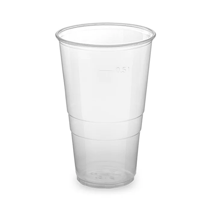 Hlavný obrázok produktu Kelímek průhledný 0,5 l -PP- (průměr 95 mm) [50 ks]