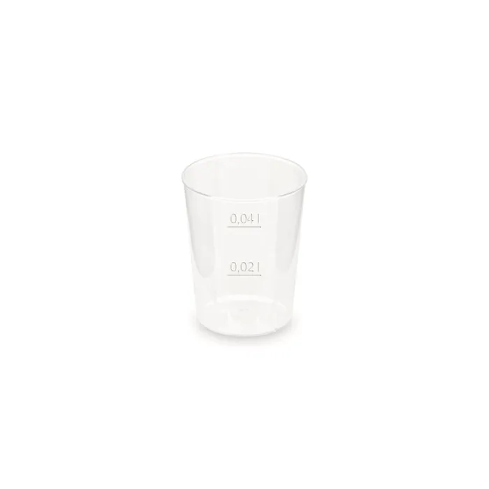 Hlavný obrázok produktu Kelímek vratný 2 cl / 4 cl (PP) [50 ks]