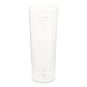 Pohár vratný (PP) Longdrink priemer 59mm 2cl/0,3L [10 ks]