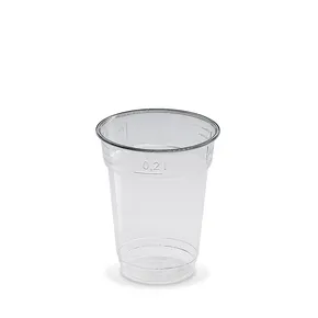 Pohár (PET) číry priemer 78mm 0,2L [50 ks]