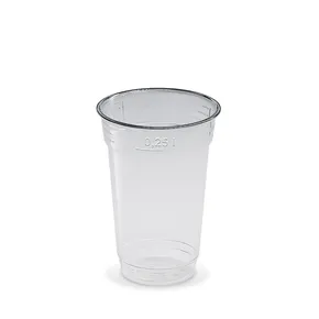 Pohár (PET) číry priemer 78mm 0,25L [50 ks]