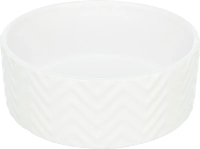 Hlavný obrázok produktu Keramická miska 1,6 l/o 20 cm, vroubkovaná, bílá
