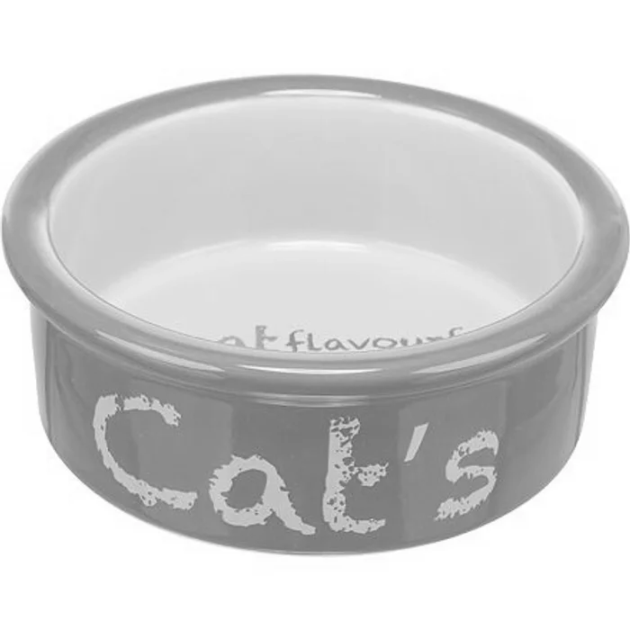 Hlavný obrázok produktu Keramická miska CAT´s, 0,3 l/o 12 cm, antická růž/světlešedá