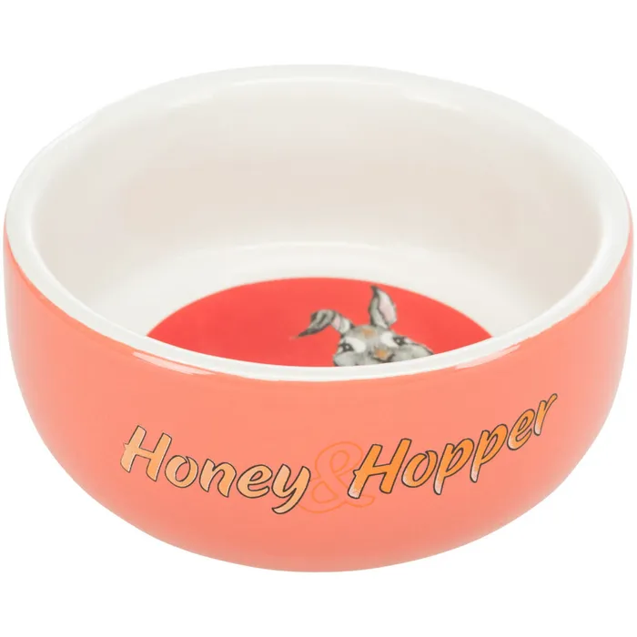 Hlavný obrázok produktu Keramická miska Honey-Hopper pro morče, králíka 250ml/11cm