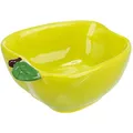 Ďalší obrázok produktu Keramická miska JABLKO (morča, králik), 180 ml / 12 x 11 cm, zelená