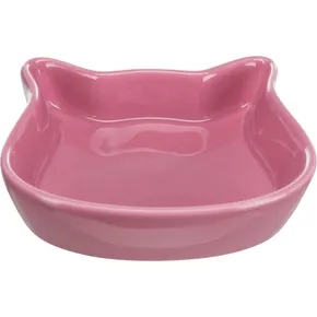 Keramická miska mačacia hlava, pastelové farby 0,25 l/12 cm