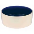 Ďalší obrázok produktu Keramická miska - krémová / modrá 2,3 l / o 22 cm