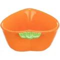 Keramická miska MRKVA (morča, králik), 180 ml / 12 x 11 cm, oranžová