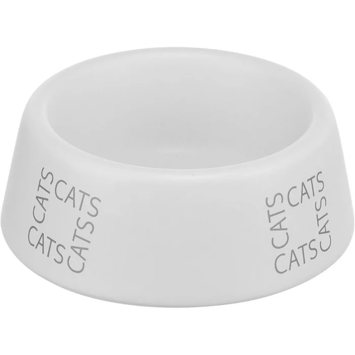 Hlavný obrázok produktu Keramická miska pro kočky s nápisem CATS, 0,15 l/o 12 cm, růžová
