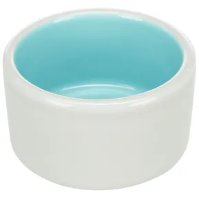 Keramická miska s glazúrou 100 ml/7 cm - béžovo/modrá TRIXIE