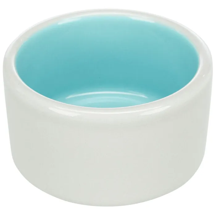 Hlavný obrázok produktu Keramická miska s glazurou 100 ml/7 cm - béžovo/modrá TRIXIE