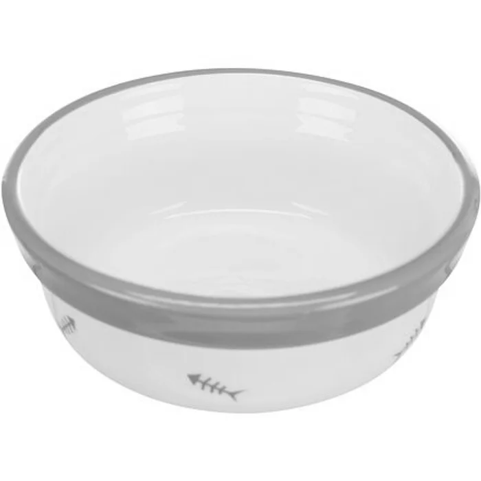 Hlavný obrázok produktu Keramická miska s rozšířeným okrajem, 0,3 l/o 12 cm, šedá