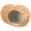 Ďalší obrázok produktu Keramický domček ARAŠÍD (škrečok/myš), 17 x 8 x 8 cm, béžová
