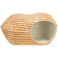 Ďalší obrázok produktu Keramický domček ARAŠÍD (škrečok/myš), 17 x 8 x 8 cm, béžová