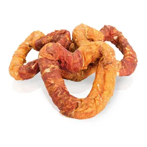 KIDDOG BUFFET kachní a kuřecí masíčko na buvolím srdci 12 cm [1ks]