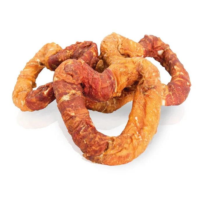 Hlavný obrázok produktu KIDDOG BUFFET kachní a kuřecí masíčko na buvolím srdci 12 cm [1ks]