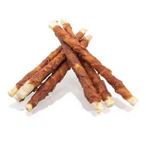 KIDDOG BUFFET kačacie mäsko na byvolej palici 2,4 cm / 28 cm [1 ks]