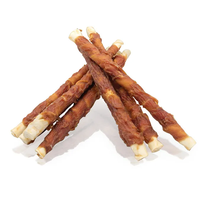 Hlavný obrázok produktu KIDDOG BUFFET kachní masíčko na buvolí tyči 2,4 cm / 28 cm [1 ks]