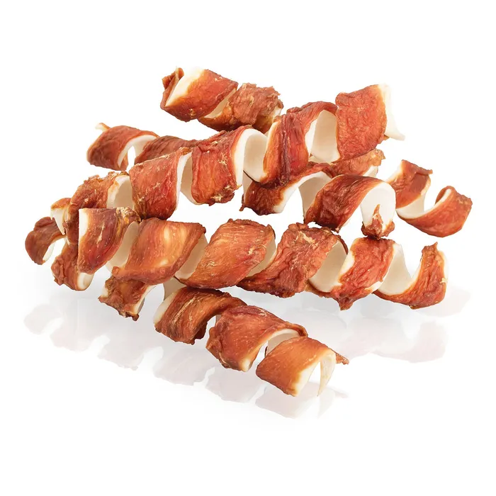 Hlavný obrázok produktu KIDDOG BUFFET SPRING kachní maso na buvolí kůži 16 cm/ 40-45 g [1ks]