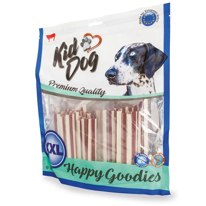 Hlavný obrázok produktu KIDDOG hovězí sendvič s treskou 500 g