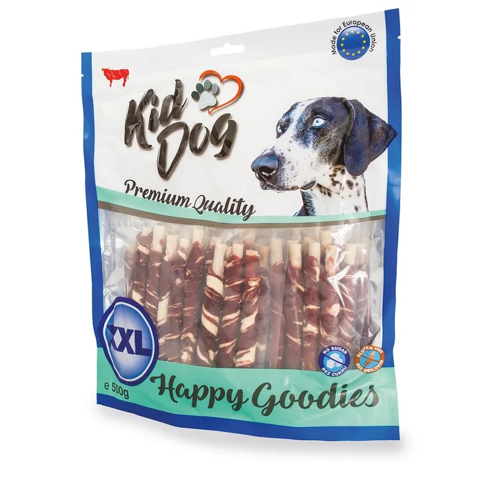 Hlavný obrázok produktu KIDDOG hovězí steak na buvolí tyčince - 8 mm/12 cm 500 g