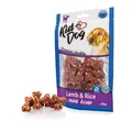 Ďalší obrázok produktu KIDDOG jahňacie mäso s ryžou MINI kocky 80 g