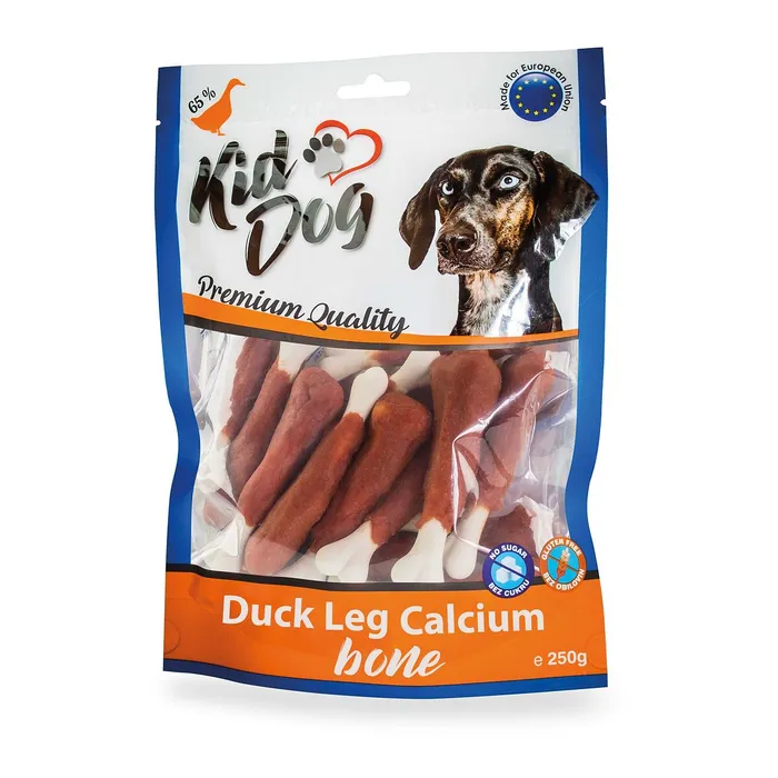 Hlavný obrázok produktu KIDDOG kachní stehýnko s kalciovou kostičkou 250 g