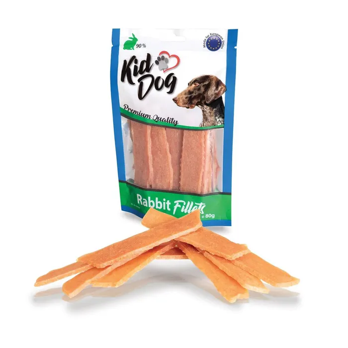 Hlavný obrázok produktu KIDDOG králičí filetované masíčko 80 g