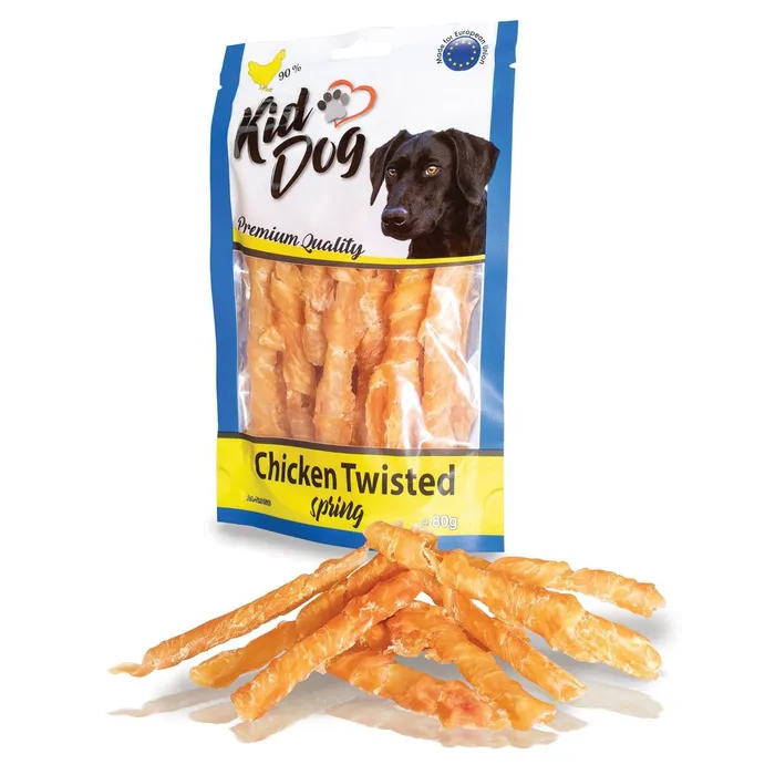 Hlavný obrázok produktu KIDDOG kuřecí prsa ve spirále 80 g