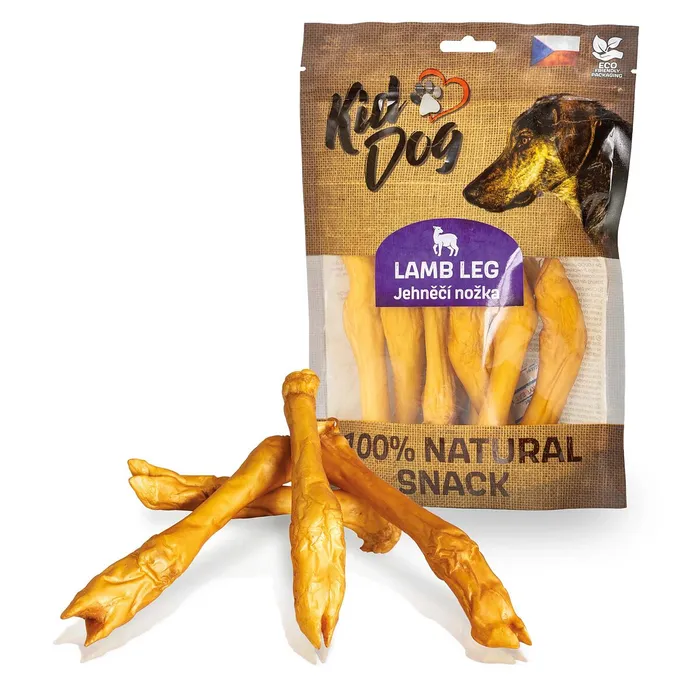 Hlavný obrázok produktu KIDDOG uzená jehněčí nožka (8 ks/bal.)