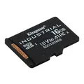 Ďalší obrázok produktu Kingston pamäťová karta Industrial C10, 16GB, micro SDHC, SDCIT2/16GB, UHS-I U3 (Class 10), V30, A1, pSLC karta s adaptérom