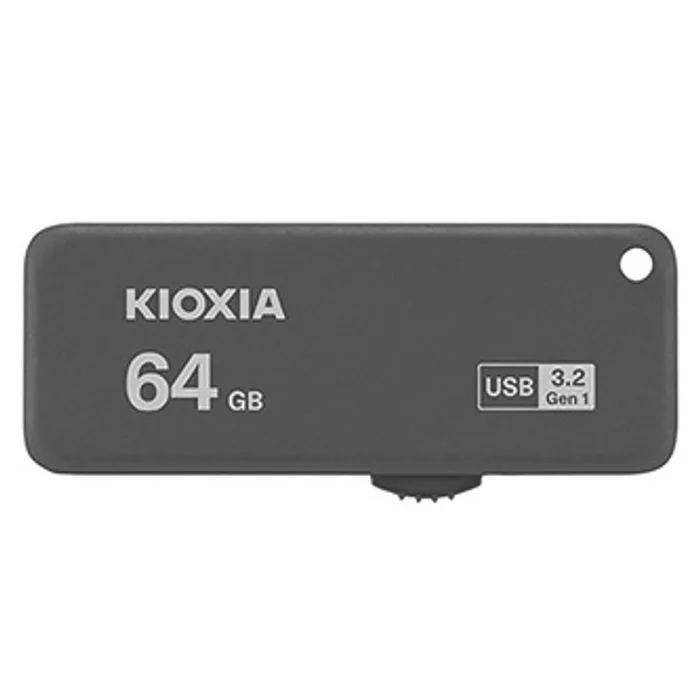 Hlavný obrázok produktu Kioxia USB flash disk, USB 3.0, 64GB, Yamabiko U365, Yamabiko U365, černý, LU365K064GG4