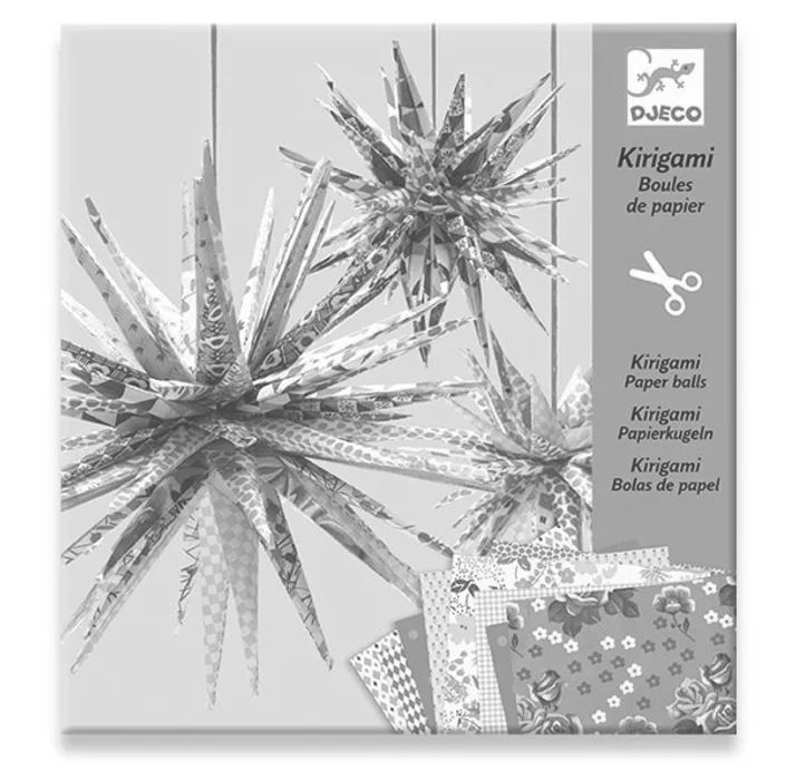 Hlavný obrázok produktu Kirigami Djeco - Papírové hvězdy