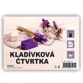 Kladívková čtvrtka A4/10/250g - bílá