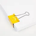 Ďalší obrázok produktu Klipy na dokumenty Emoji, žltá, 19 mm, RAPESCO