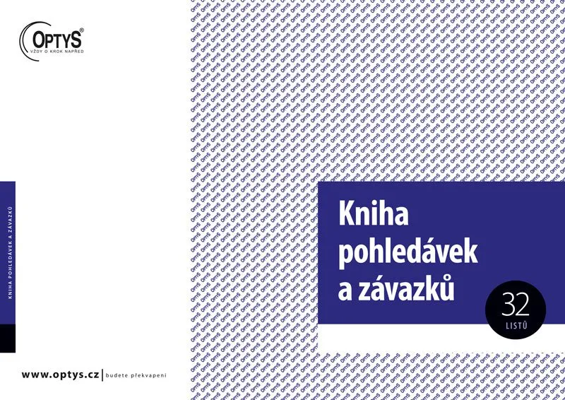 Hlavný obrázok produktu Kniha pohledávek a závazků A4 1008