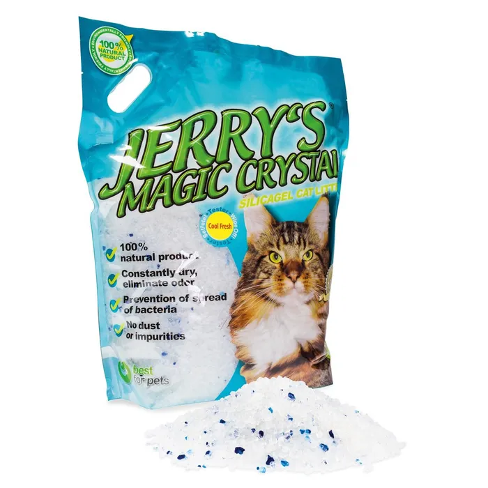 Hlavný obrázok produktu Kočkolit Jerrys Magic Crystals 8l Cool Fresh