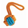 Ďalší obrázok produktu Kombinovaný Monty lopta prírodná guma a bavlna s pútkom 8,5/29cm HipHop