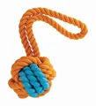Ďalší obrázok produktu Kombinovaný Monty lopta prírodná guma a bavlna s pútkom 8,5/29cm HipHop