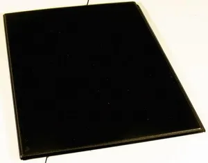Konferenčné dosky, A4, koženka, PANTAPLAST, čierne