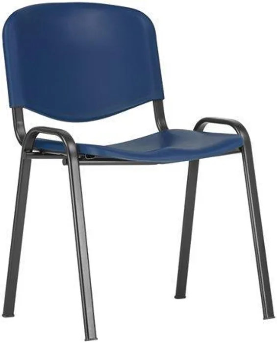 Hlavný obrázok produktu Konferenční židle, plastová, základna černái, "Taurus PN", modrá