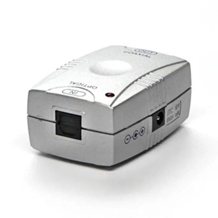Hlavný obrázok produktu Konvertor pro převod audio signálu, z digitálního na analogový, Toslink F-Cinch F