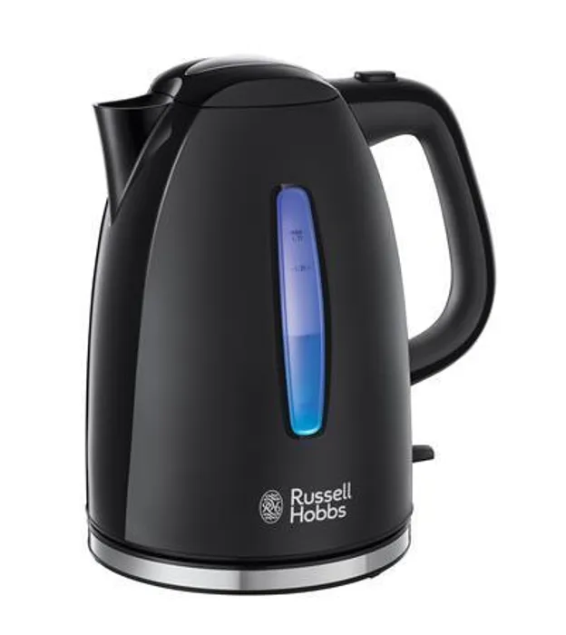 Hlavný obrázok produktu Konvice "Textures Plus", černá, RUSSELL HOBBS